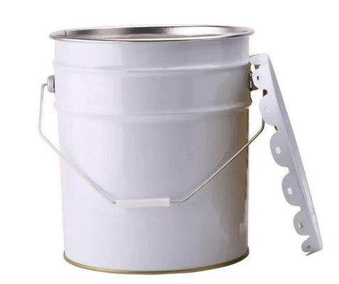 سطل فلزی 20 لیتری با پوشش گل