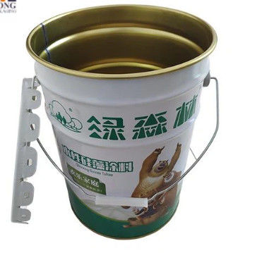 سر باز 16L روغن روان کننده سطل فلزی و کاپ UN تایید شده