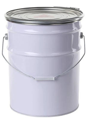 19L 5 گالن سطل روغن فلزی با پوشش حلقه قفل اهرم تایید شده توسط سازمان ملل