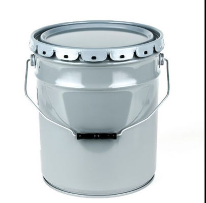 سطل روغن فلزی تایید شده توسط سازمان ملل متحد 0.32-0.42mm برای حمل و نقل و بسته بندی