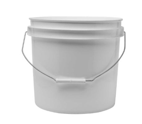 4 گالن سطل روغن روان کننده دور سر باز سطل پلاستیکی برای ذخیره مهر و موم