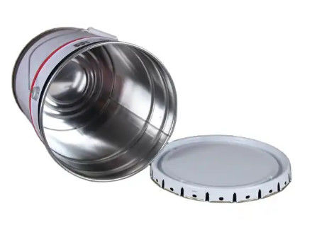 0.32-0.42mm 5 گالن سطل رنگ برای ذخیره سازی از مسtics سقف