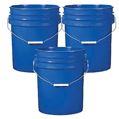 16 لیتری جوهر چاپی سطل های ذخیره سازی پلاستیکی با دستگیره فلزی دستگیره های پلاستیکی