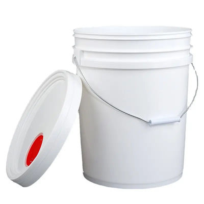 16 لیتری جوهر چاپی سطل های ذخیره سازی پلاستیکی با دستگیره فلزی دستگیره های پلاستیکی