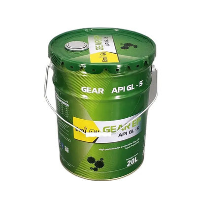 سطل روغن روان کننده قوطی با پوشش مهر و موم شده برای حفاظت از نشت