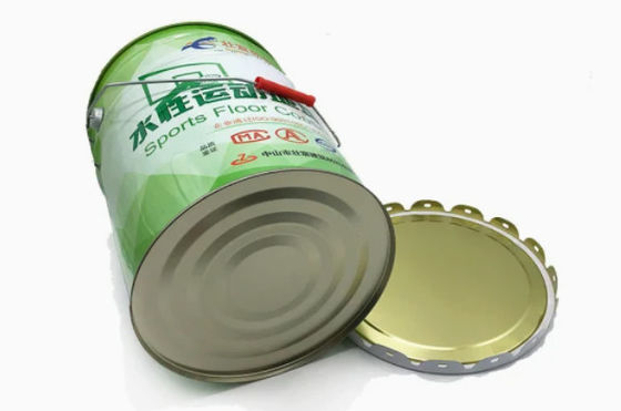 سطل گالوانیزه فلزی ضد زنگ 5 گالن
